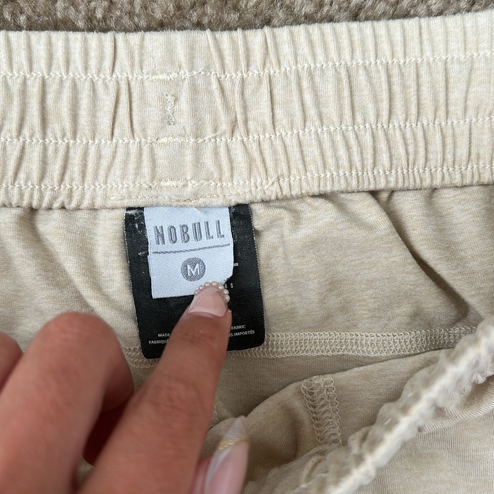 Nobull Drawstring Joggers Cream - image 3
